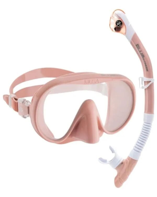 kit snorkeling Cressi, máscara Musa unisex, snorkel Scilla Dry, equipo de snorkel viaje, DM426161 snorkeling